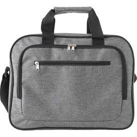 Laptoptasche aus Polyester Isolde – Grau bedrucken, Art.-Nr. 003999999_9169 Laptoptasche aus Polyester Isolde – Grau bedrucken, Art.-Nr. 003999999_9169