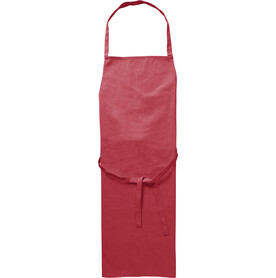 Schürze Mindy | Polyester-Twill 200 g/m² – Rot bedrucken, Art.-Nr. 008999999_917965