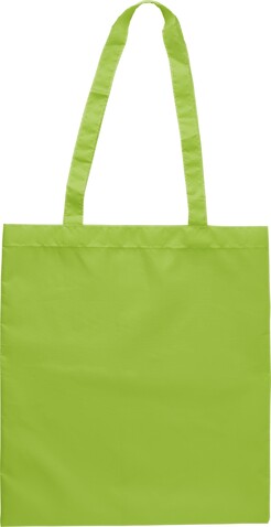 Einkaufstasche aus rPET-Polyester Anaya – Limettengrün bedrucken, Art.-Nr. 019999999_9262