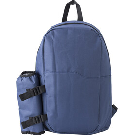 Kühlrucksack aus Polyester Clinton – Blau bedrucken, Art.-Nr. 005999999_9266