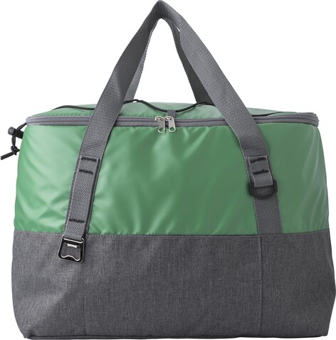 Kühltasche aus Polycanvas Carlos – Grün bedrucken, Art.-Nr. 004999999_9270