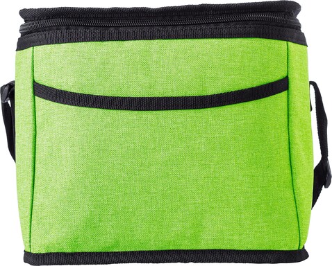 Kühltasche aus Polycanvas Margarida – Limettengrün bedrucken, Art.-Nr. 019999999_9272