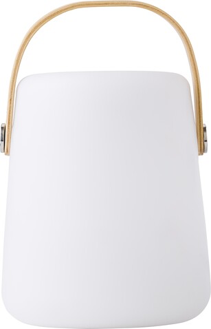 Plastic LED speaker – Weiß bedrucken, Art.-Nr. 002999999_967733