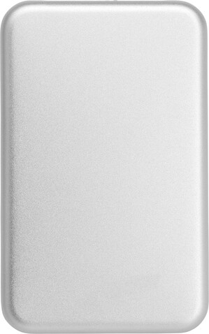 Aluminium Solar Powerbank Drew – Silber bedrucken, Art.-Nr. 032999999_9332