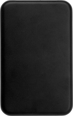 Aluminium Solar Powerbank Drew – Schwarz bedrucken, Art.-Nr. 001999999_9332