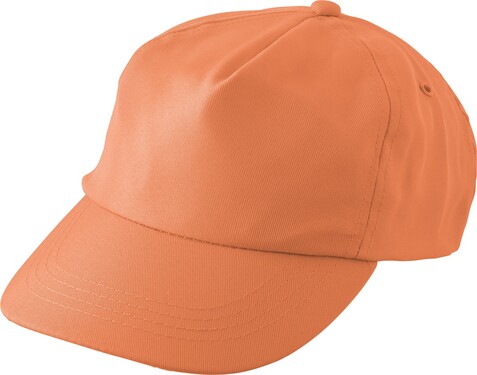 Schirmmütze aus rPET Suzannah – Orange bedrucken, Art.-Nr. 007999999_9343