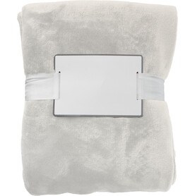Fleecedecke Sean – beige bedrucken, Art.-Nr. 357999999_965859