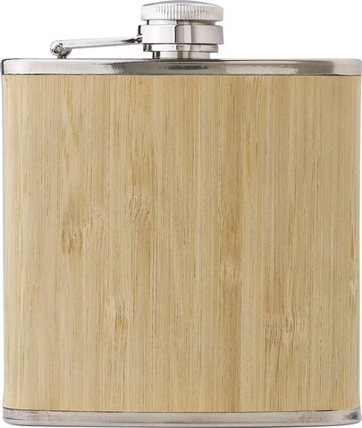 Flachmann Hayden | Bambus | 175 ml – Braun bedrucken, Art.-Nr. 011999999_966233 Flachmann Hayden | Bambus | 175 ml – Braun bedrucken, Art.-Nr. 011999999_966233