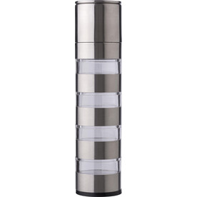 Gewürzmühle Rylan | 4 Fächer – Silber bedrucken, Art.-Nr. 032999999_966235