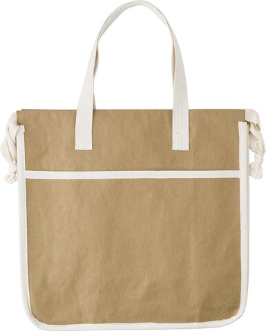 Einkaufstasche aus Kraftpapier Schmirgelpapier – Braun bedrucken, Art.-Nr. 011999999_967392