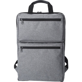 Polycanvas (300D) backpack Seth – Grau bedrucken, Art.-Nr. 003999999_967409 Polycanvas (300D) backpack Seth – Grau bedrucken, Art.-Nr. 003999999_967409