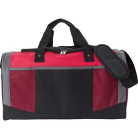 Polyester (600D) Seesack Wyatt – Rot bedrucken, Art.-Nr. 008999999_967425