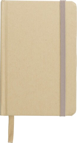 Notizbuch John | A6 | Liniert – Khaki bedrucken, Art.-Nr. 013999999_970665