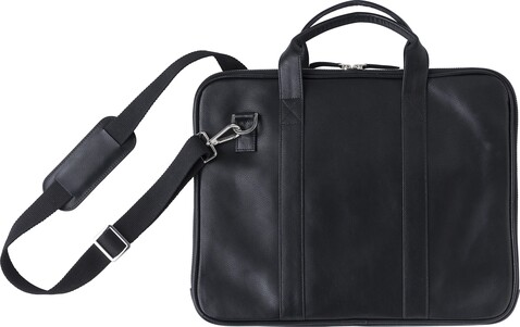Laptoptasche Michael | Echtes Leder – Schwarz bedrucken, Art.-Nr. 001999999_971814 Laptoptasche Michael | Echtes Leder – Schwarz bedrucken, Art.-Nr. 001999999_971814