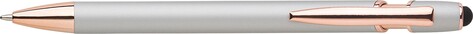 Aluminium-Kugelschreiber Anthony – Silber bedrucken, Art.-Nr. 032999128_971888