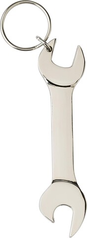 Metall-Schlüsselanhänger Gideon – Silber bedrucken, Art.-Nr. 032999999_976598