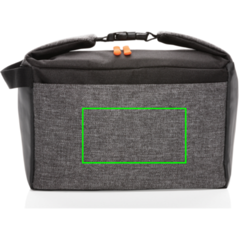Two-Tone Kühltasche grau bedrucken, Art.-Nr. P422.272