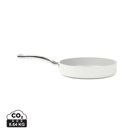 VINGA Alto Bratpfanne aus RCS recyceltem Aluminium 25cm beige bedrucken, Art.-Nr. V2612802 VINGA Alto Bratpfanne aus RCS recyceltem Aluminium 25cm beige bedrucken, Art.-Nr. V2612802