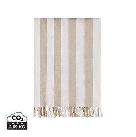 VINGA Ornos GRS Hamamtuch beige, weiß bedrucken, Art.-Nr. V4502119