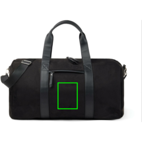 VINGA Marlow Wochenendtasche RCS aus recyceltem Polyester schwarz bedrucken, Art.-Nr. V7070101 VINGA Marlow Wochenendtasche RCS aus recyceltem Polyester schwarz bedrucken, Art.-Nr. V7070101