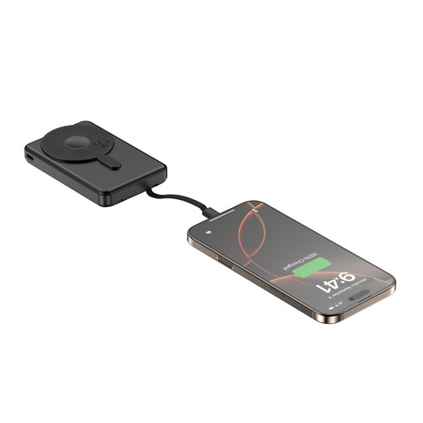Urban Vitamin Delano 5-in-1 10.000mAh 20W PD magn. Powerbank schwarz bedrucken, Art.-Nr. P322.7201 Urban Vitamin Delano 5-in-1 10.000mAh 20W PD magn. Powerbank schwarz bedrucken, Art.-Nr. P322.7201