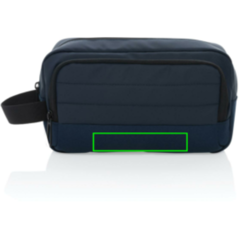 Armond AWARE™ RPET Kosmetiktasche navy blau bedrucken, Art.-Nr. P820.865