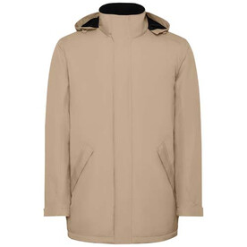 America wattierter Parka für Herren, Dark Sand bedrucken, Art.-Nr. R50721I1 America wattierter Parka für Herren, Dark Sand bedrucken, Art.-Nr. R50721I1