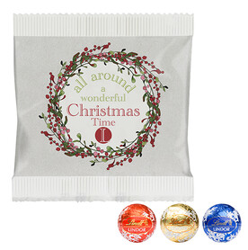 3er Lindor Pralinés in Papier bedrucken, Art.-Nr. 110787100