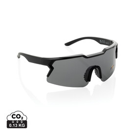 SproShield RCS Sportbrille mit polarisierten Gläsern schwarz bedrucken, Art.-Nr. P453.8601