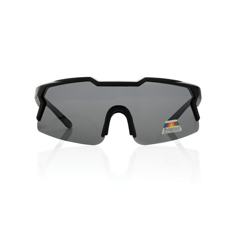 SproShield RCS Sportbrille mit polarisierten Gläsern schwarz bedrucken, Art.-Nr. P453.8601