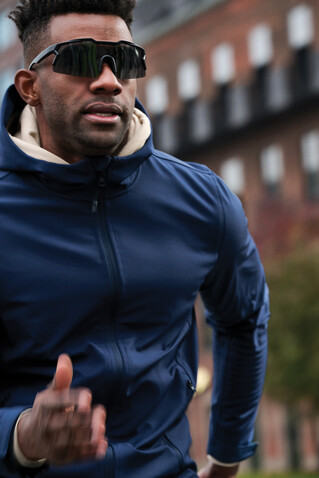 SproShield RCS Sportbrille mit polarisierten Gläsern schwarz bedrucken, Art.-Nr. P453.8601