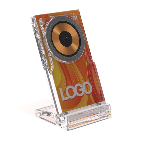 Magcharge 15W magnetischer Wireless-Charging-Stand transparent bedrucken, Art.-Nr. P309.0800