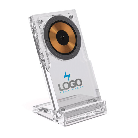Magcharge 15W magnetischer Wireless-Charging-Stand transparent bedrucken, Art.-Nr. P309.0800