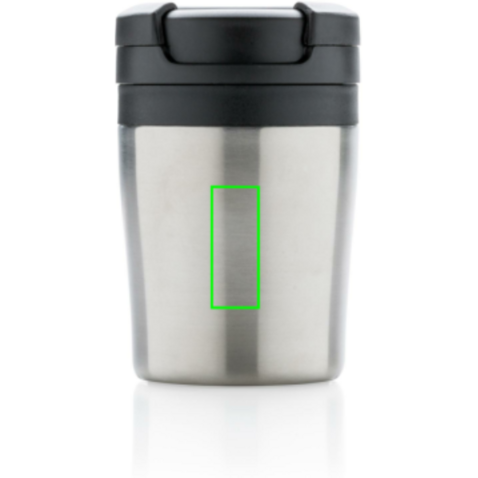 Coffee to go Becher silber bedrucken, Art.-Nr. P432.922