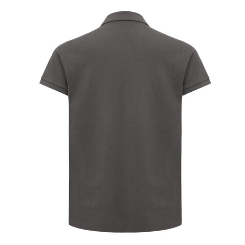 IQONIQ Yosemite Damen Piqué-Poloshirt aus rec. Baumwolle anthrazit bedrucken, Art.-Nr. T4200.019.XS