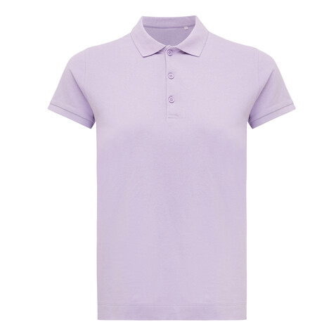 IQONIQ Yosemite Damen Piqué-Poloshirt aus rec. Baumwolle lavender bedrucken, Art.-Nr. T4200.011.M