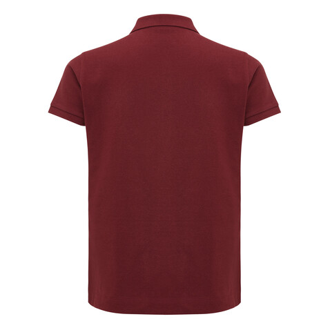 IQONIQ Yosemite Damen Piqué-Poloshirt aus rec. Baumwolle burgunderrot bedrucken, Art.-Nr. T4200.007.XS