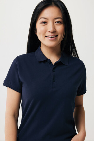 IQONIQ Yosemite Damen Piqué-Poloshirt aus rec. Baumwolle navy blau bedrucken, Art.-Nr. T4200.002.L IQONIQ Yosemite Damen Piqué-Poloshirt aus rec. Baumwolle navy blau bedrucken, Art.-Nr. T4200.002.L