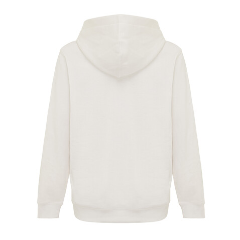 IQONIQ Yengo KidsHoodie mit Seitentaschen aus rec. Baumwolle ivory white bedrucken, Art.-Nr. T6404.040.910