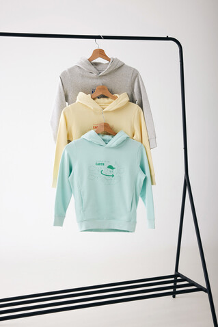IQONIQ Yengo KidsHoodie mit Seitentaschen aus rec. Baumwolle crushed mint bedrucken, Art.-Nr. T6404.037.34 IQONIQ Yengo KidsHoodie mit Seitentaschen aus rec. Baumwolle crushed mint bedrucken, Art.-Nr. T6404.037.34