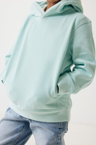 IQONIQ Yengo KidsHoodie mit Seitentaschen aus rec. Baumwolle crushed mint bedrucken, Art.-Nr. T6404.037.34 IQONIQ Yengo KidsHoodie mit Seitentaschen aus rec. Baumwolle crushed mint bedrucken, Art.-Nr. T6404.037.34