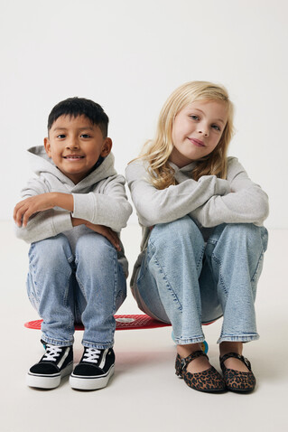 IQONIQ Yengo KidsHoodie mit Seitentaschen aus rec. Baumwolle light heather grey bedrucken, Art.-Nr. T6404.032.910 IQONIQ Yengo KidsHoodie mit Seitentaschen aus rec. Baumwolle light heather grey bedrucken, Art.-Nr. T6404.032.910