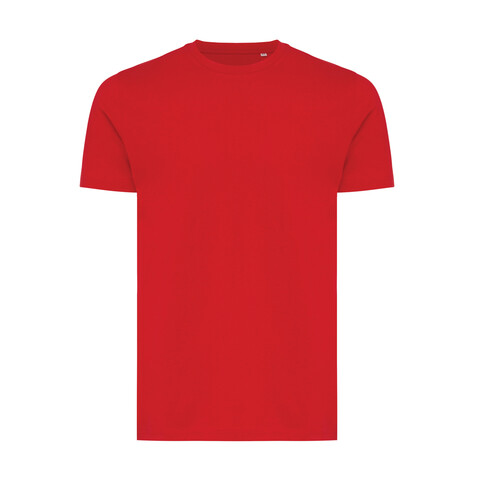 IQONIQ Bryce T-Shirt aus recycelter Baumwolle rot bedrucken, Art.-Nr. T9100.029.4XL