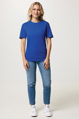IQONIQ Bryce T-Shirt aus recycelter Baumwolle Königsblau bedrucken, Art.-Nr. T9100.025.S