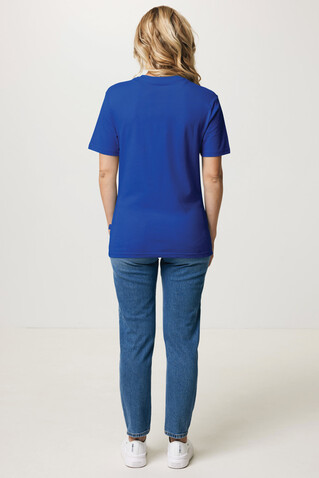 IQONIQ Bryce T-Shirt aus recycelter Baumwolle Königsblau bedrucken, Art.-Nr. T9100.025.S
