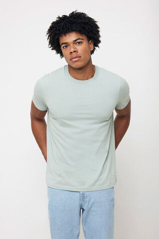 IQONIQ Bryce T-Shirt aus recycelter Baumwolle Iceberg green bedrucken, Art.-Nr. T9100.023.XL