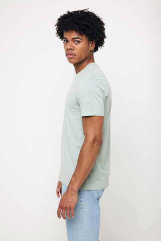 IQONIQ Bryce T-Shirt aus recycelter Baumwolle Iceberg green bedrucken, Art.-Nr. T9100.023.XL