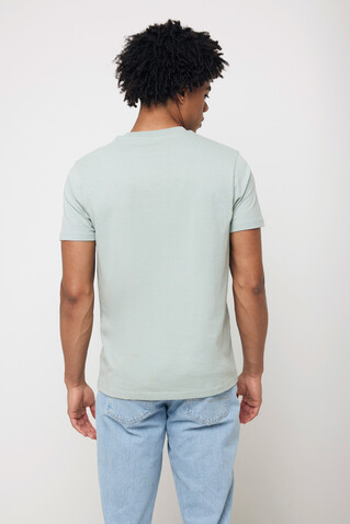 IQONIQ Bryce T-Shirt aus recycelter Baumwolle Iceberg green bedrucken, Art.-Nr. T9100.023.XL