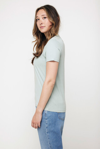 IQONIQ Bryce T-Shirt aus recycelter Baumwolle Iceberg green bedrucken, Art.-Nr. T9100.023.XL