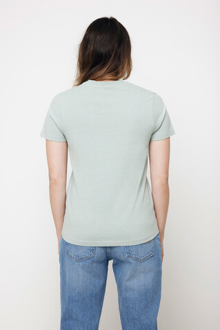 IQONIQ Bryce T-Shirt aus recycelter Baumwolle Iceberg green bedrucken, Art.-Nr. T9100.023.XL